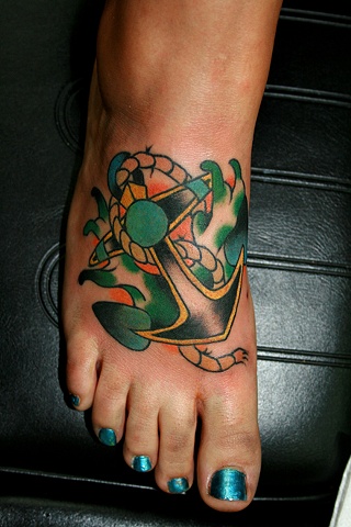 Anchor foot