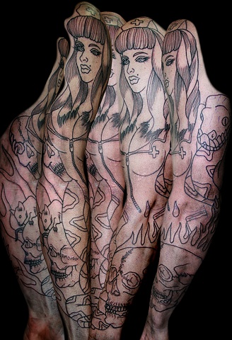 Start of Pinup sleeve