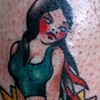 Pinup skateboard