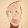 self portrait with pencil