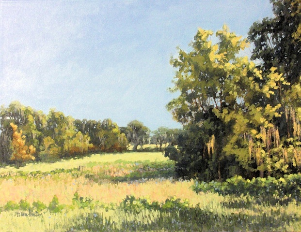 Linda Blondheim Landscape Painting Tree Art