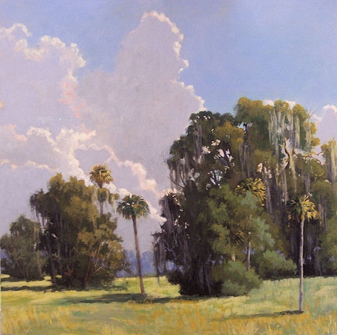 Evinston Sky, Florida Landscape Painting