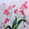 Pink Orchids- SOLD