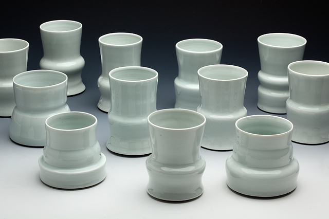 thrown cups