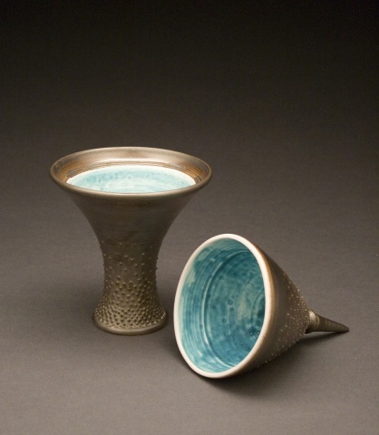 Gold Urn - open