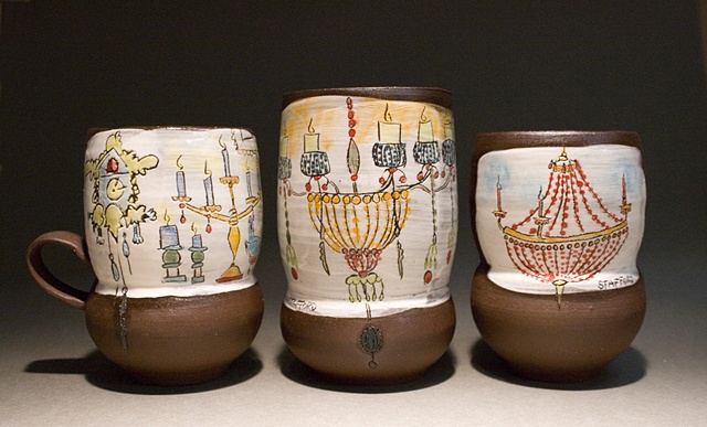 Three Fancy Cups