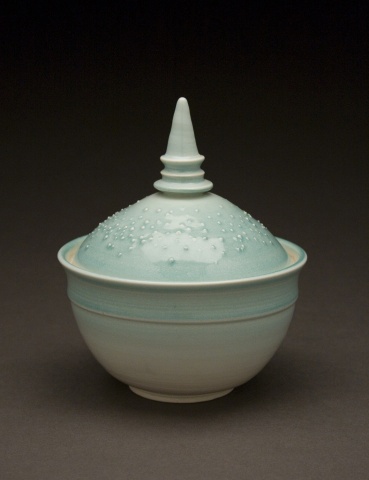 Covered Jar Round
