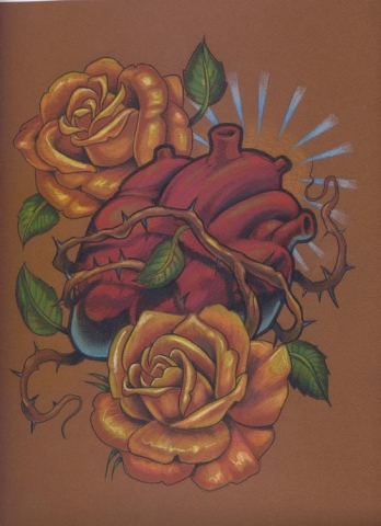 Heart w Roses