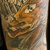 Japanese Kitsune Thigh, in progress
