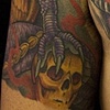 Japanese Dragon Chest Tattoo