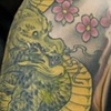 Japanese Dragon and Tiger Sleeve Tattoo complete