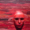 Wavy Red Mask (sold)