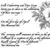 Rose with text