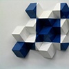 Camouflage in Blue and White