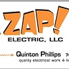 Logo Design and Business Card 
for Zap Electric