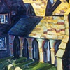 Trinity Episcopal Church Exterior Oil