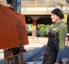 McGee Ferrell paints Philadelphia Zoo
