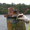 McGeeFerrell Live Paints On Kelly Drive. Regatta Spring