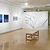 installation view of Jump in Trajectory Exhibit