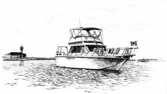 Power Boat , Erie, PA USA