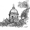 The Golden Dome, University of Notre Dame, Notre Dame, IN USA