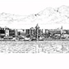 Bayfront Skyline 2005, Erie, PA USA