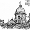 The Golden Dome, University of Notre Dame