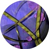 I from the "dot dot dot" Series, 2010
archival pigment print of digital collage 
11" diameter
