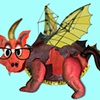 Peter the Dragon, from The Land of the Unhappy Giants (The Creepy Valley Series, collaboration with Matt Brown)