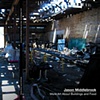 Cover for %Jason Middlebrook:  More Art About Buildings and Food% catalog, photographed and designed by Sarah Greene Reed for Arthouse at the Jones Center, Austin, TX
