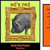 Ed's Red Wine Bottle Label