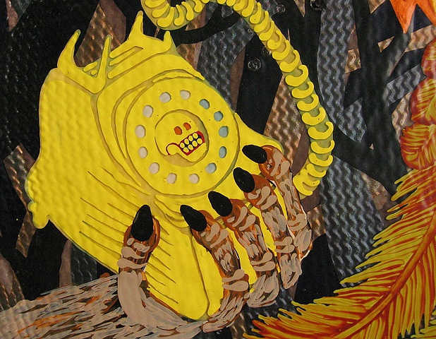 Detail: A Phone Rings in the Forest
