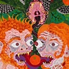 Detail: I Dreamed I Painted Flowers All Over Your Naked Body, and in that Dream I Awoke from Dreaming, My Eyes Opened to See the Flowers Rot, Turning First Putrid, then Molten, then Burst Your Flesh into Flame

