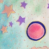 Pink Moon Skyline