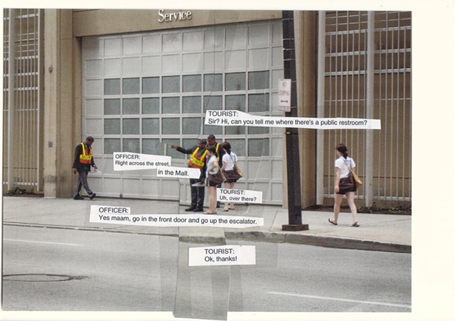 Fecal Commerce (collage detail)