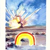 explode over the rainbow