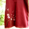 Cherry Blossom Wool Skirt
