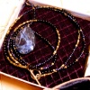 Blue Gold Stone and Sodalite Necklace