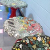 Mosaic Birdbaths