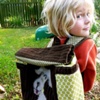 Fuzzy Puppy Backpack
