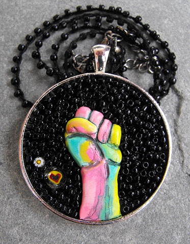DEFIANCE - CLENCHED FIST PENDANT