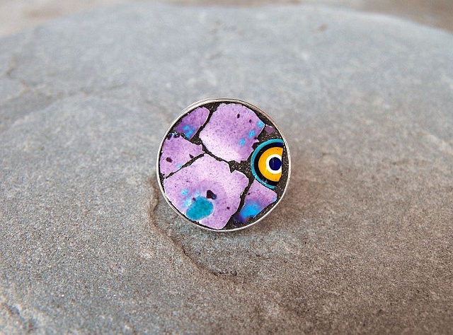 EVIL EYE - MOSAIC RING