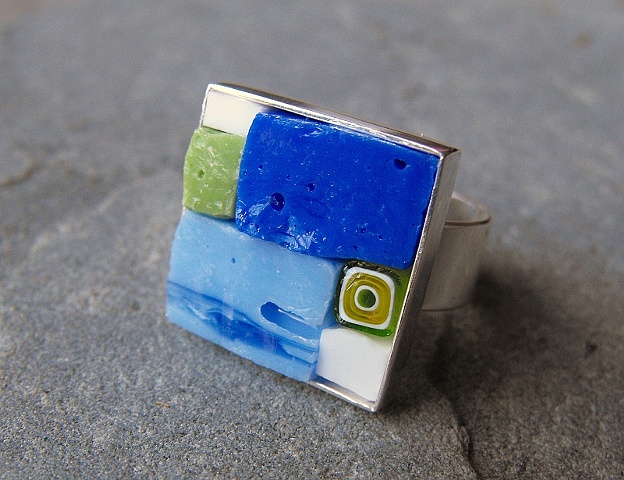 MOON RIVER - MOSAIC RING