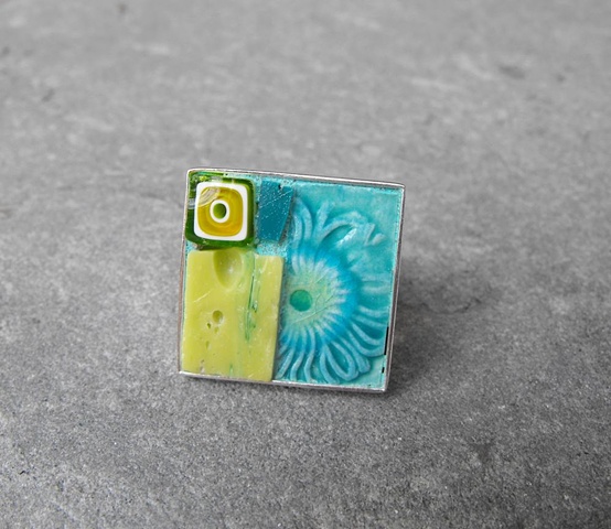 AGAINST THE TIDE - MOSAIC RING