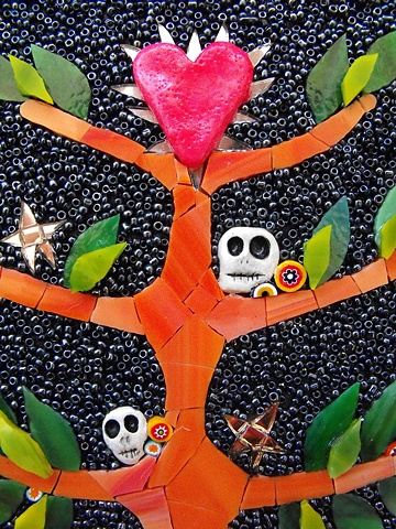 ANCESTRAL I - TREE OF LIFE MOSAIC