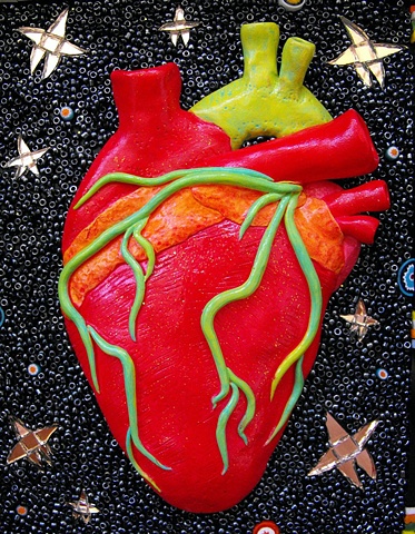 ANCESTRAL II - ANATOMICAL HEART SCULPTURE