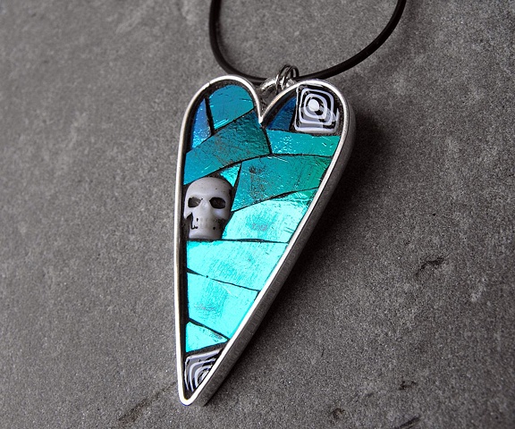 BLUE YONDER - MOSAIC PENDANT