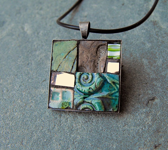 AMAZONIAN - MOSAIC PENDANT
