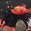 "DEEP SEA ANGLER" - ANGLER FISH MOSAIC