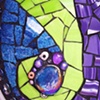 "GALAXY" - RECYCLED ART MOSAIC